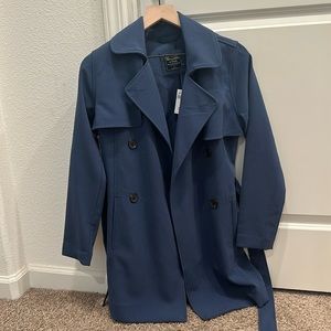 NWT Abercrombie & Fitch trench coat